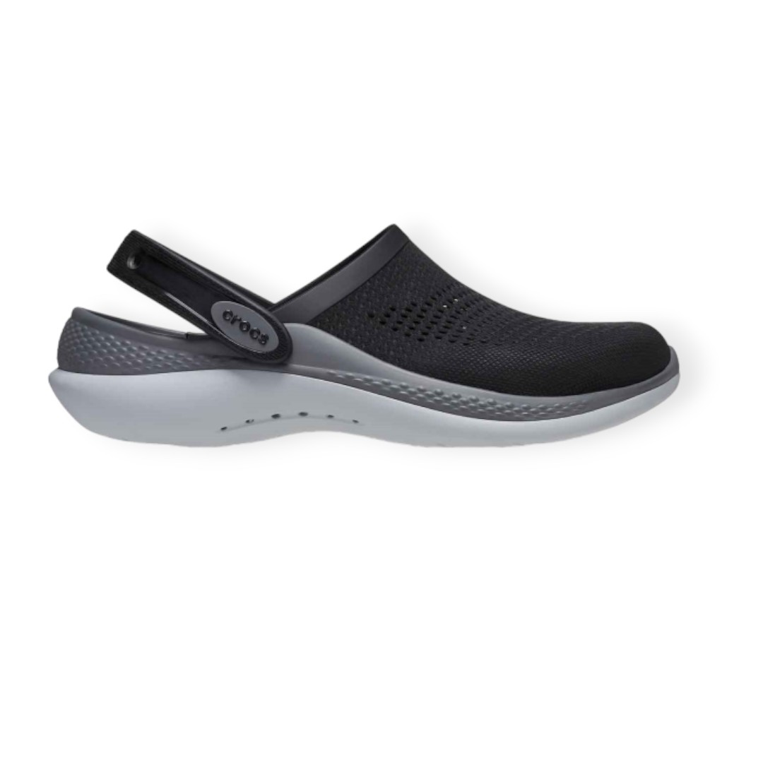 CROCS LITERIDE 360 CLOG BLACK SLATE GREY 206708.