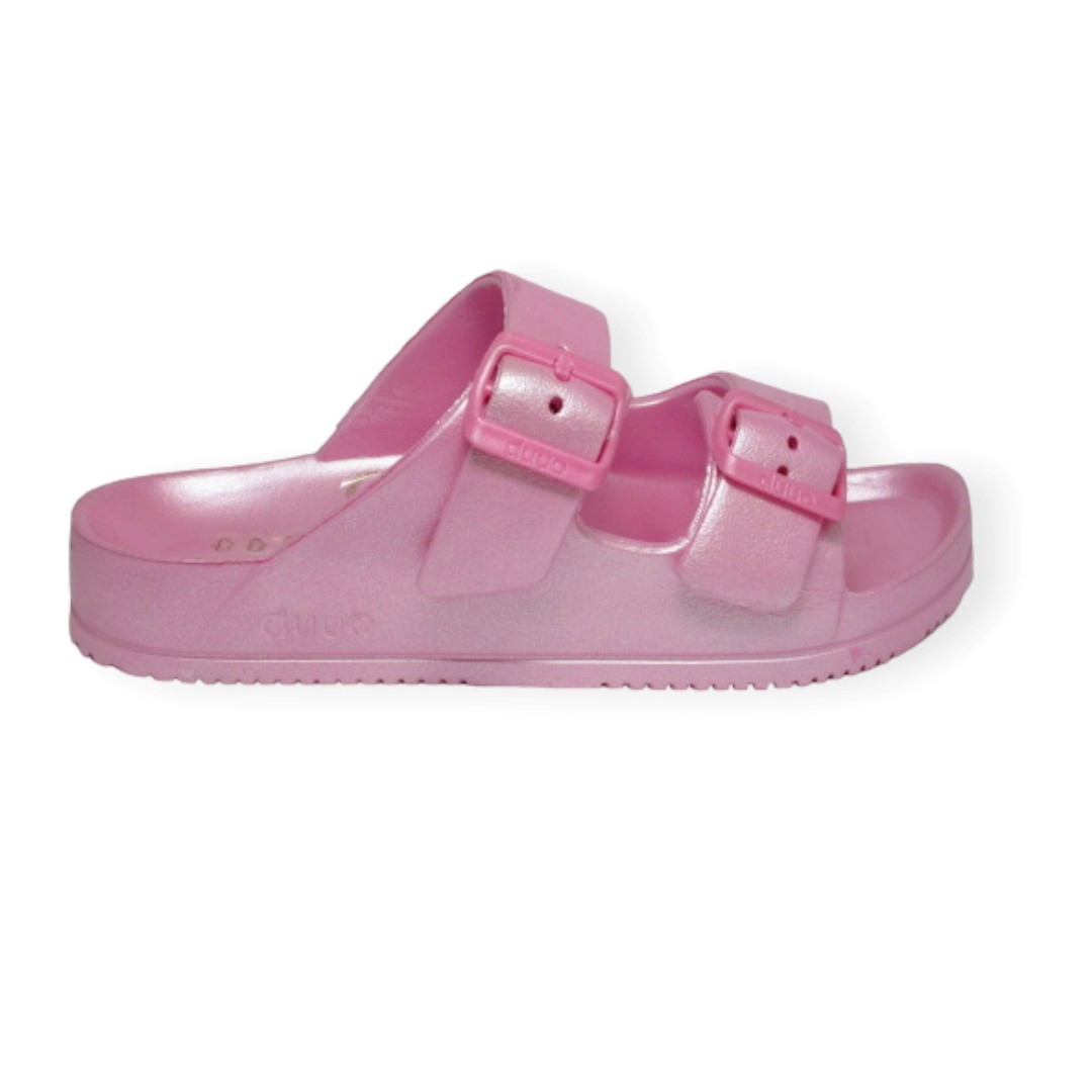 DUUO EVA FLAT METAL ROSA