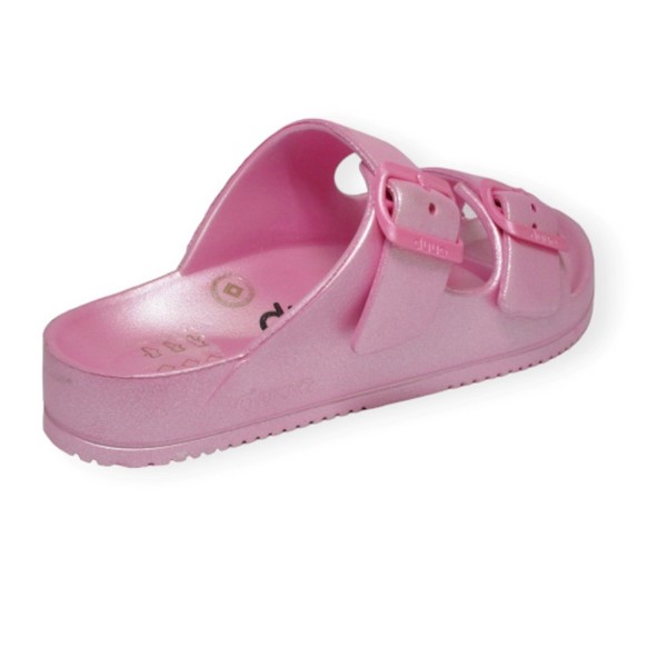 DUUO EVA FLAT METAL ROSA