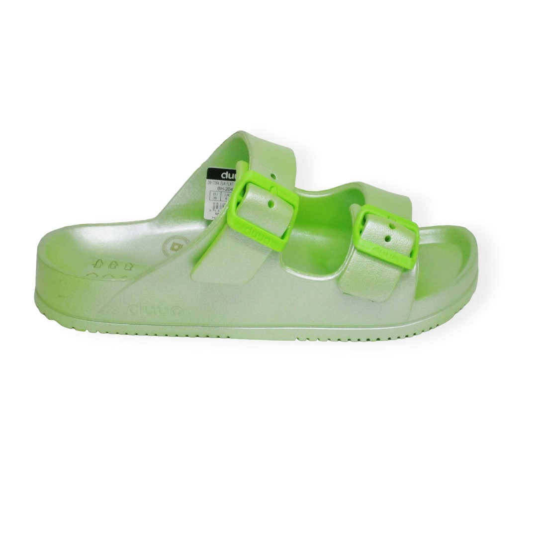 DUUO EVA FLAT METAL GREEN