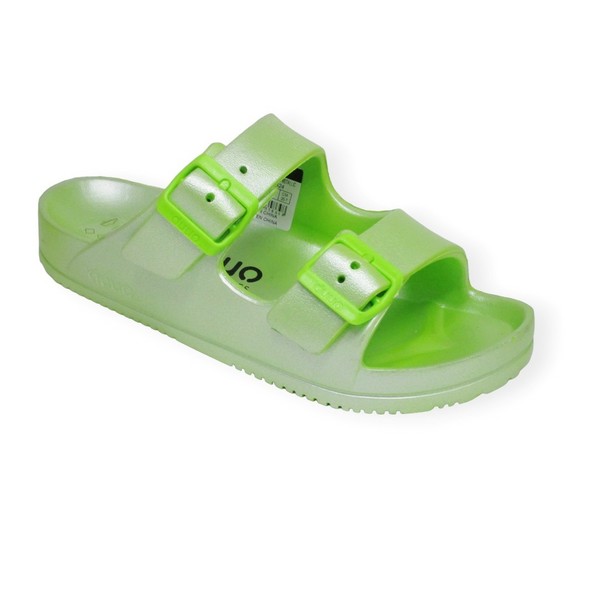 DUUO EVA FLAT METAL GREEN 2
