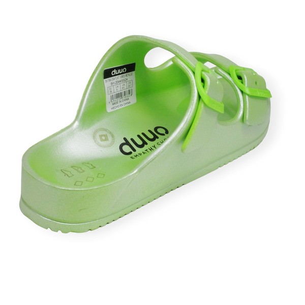 DUUO EVA FLAT METAL GREEN 3