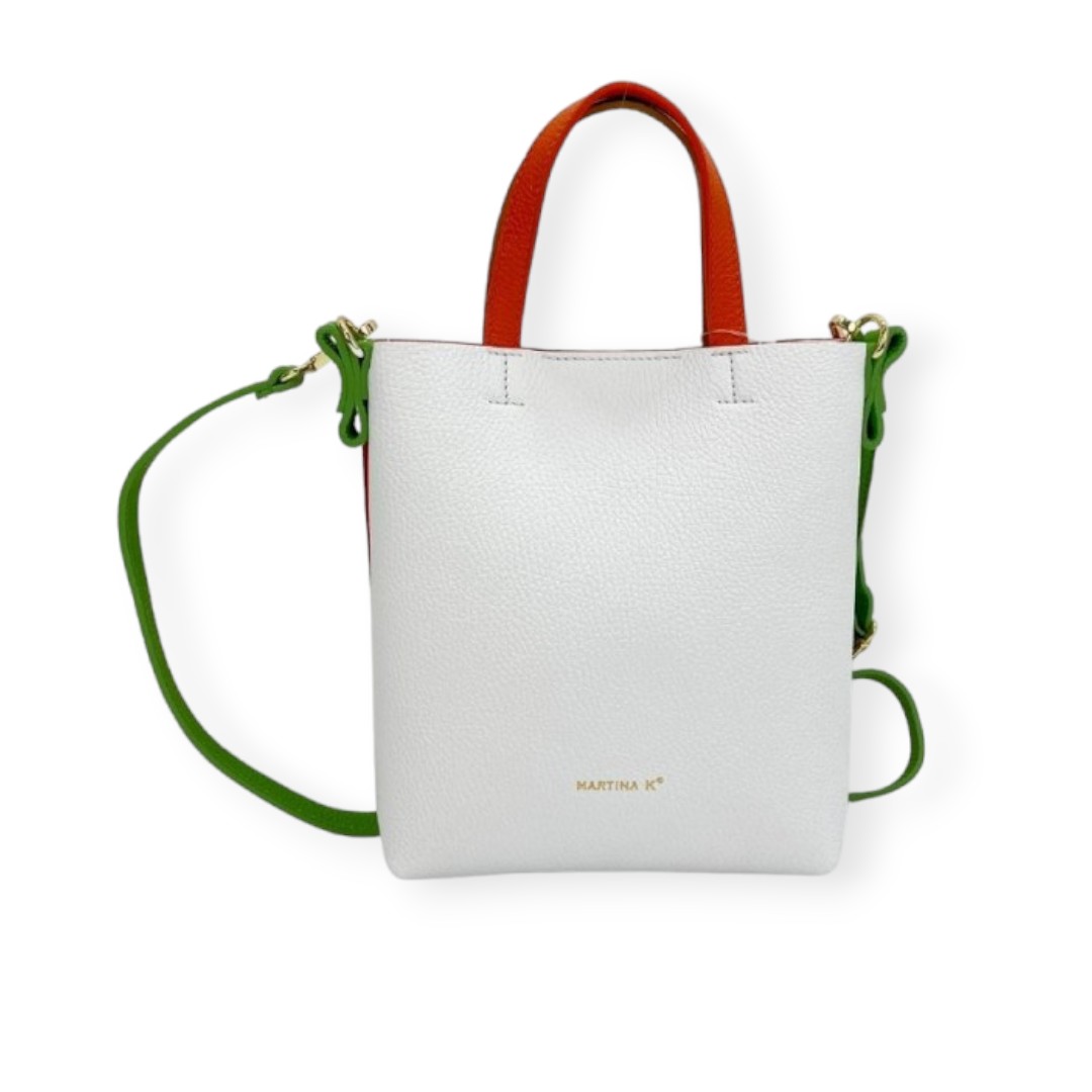 MARTINA K SU2429 SHOPPING LEATHER WHITE