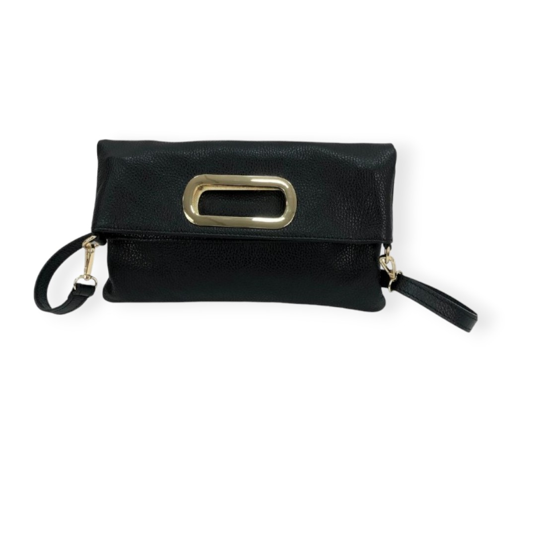 MARTINA K AV3511 CONVERTIBLE LEATHER BLACK