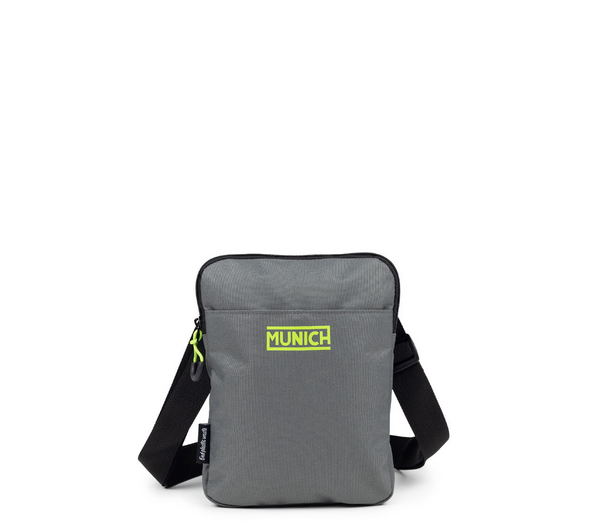 MUNICH GYM SPORTES RECYCLED CROSSBODY SLIM GREY