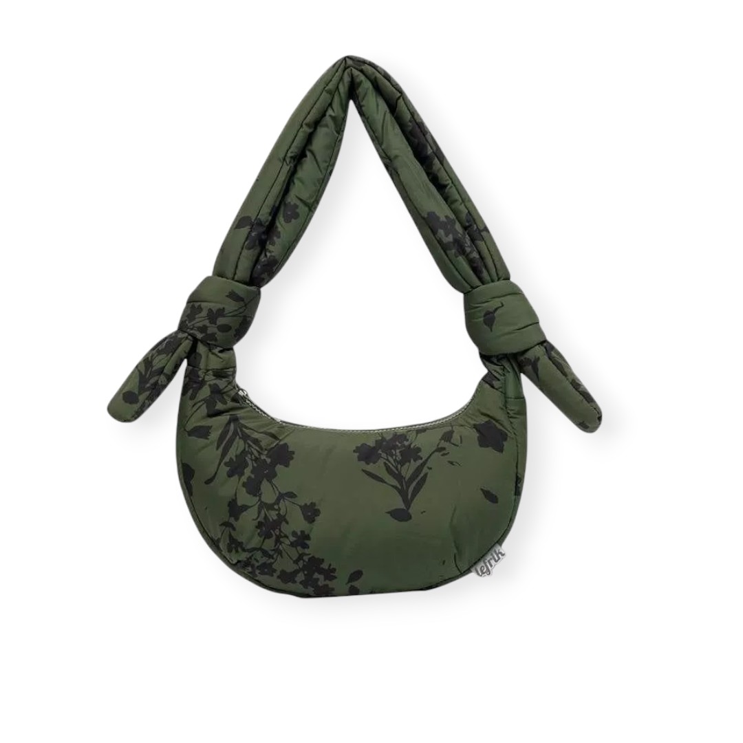 LEFRIK BIWA MICRO PRINTED FLORAL GREEN
