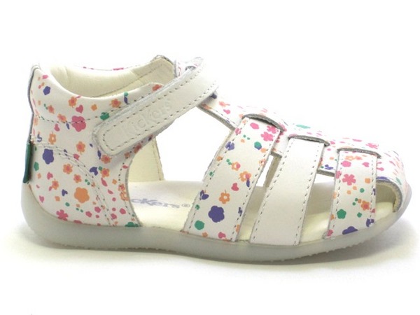 KICKERS BIGFLO 2 WHITE FLOWERS 860601 10.