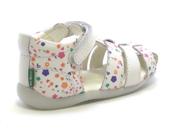KICKERS BIGFLO 2 WHITE FLOWERS 860601 10.