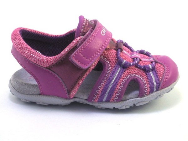 GEOX B02D9B SAND OXANNE B FUCHSIA PINK.