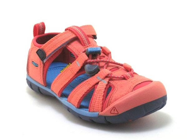 KEEN 1022941 SEACAMP II CNX CORAL POPPY RED WTP.