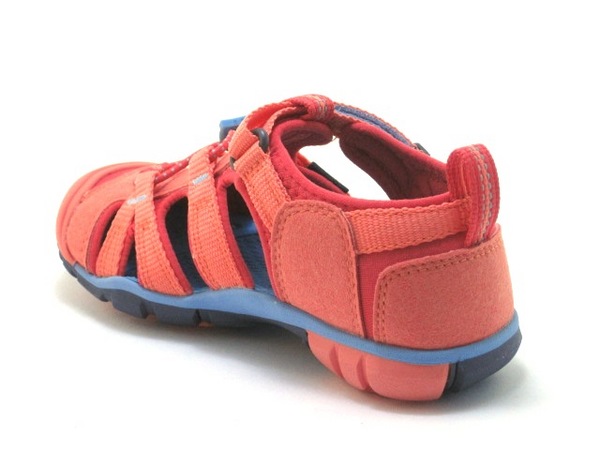 KEEN 1022941 SEACAMP II CNX CORAL POPPY RED WTP.