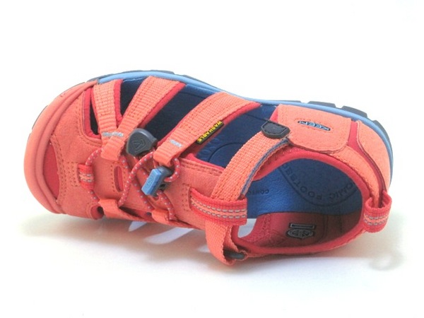 KEEN 1022941 SEACAMP II CNX CORAL POPPY RED WTP.