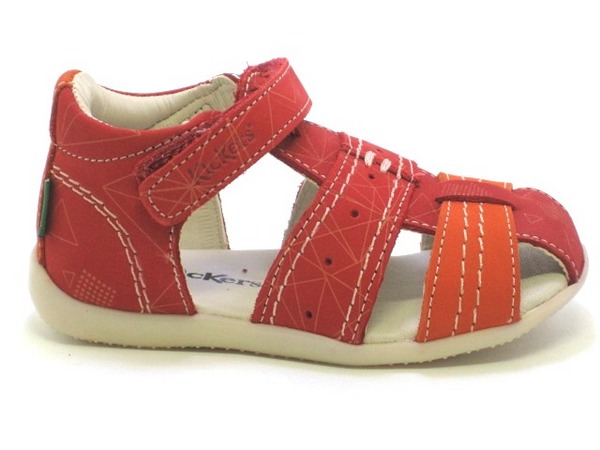KICKERS BIGBAZAR ROUGE ORANGE 786421 10