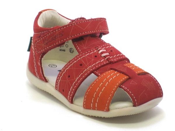 KICKERS BIGBAZAR ROUGE ORANGE 786421 10
