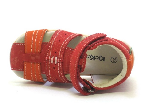 KICKERS BIGBAZAR ROUGE ORANGE 786421 10