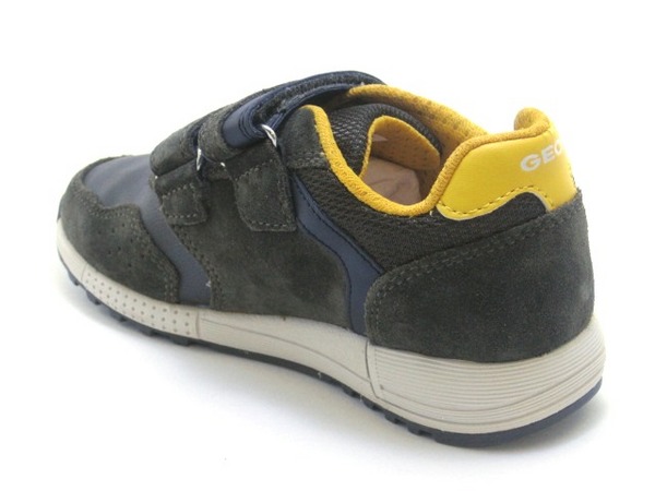 GEOX B043CC BLACK ORANGE ALBEN B.C.