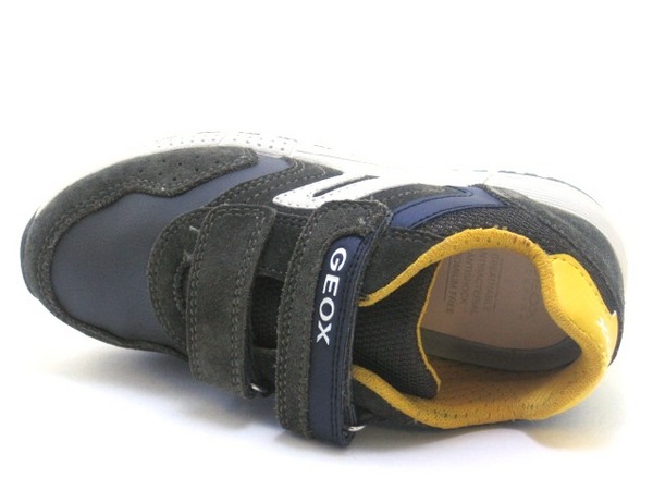 GEOX B043CC BLACK ORANGE ALBEN B.C.
