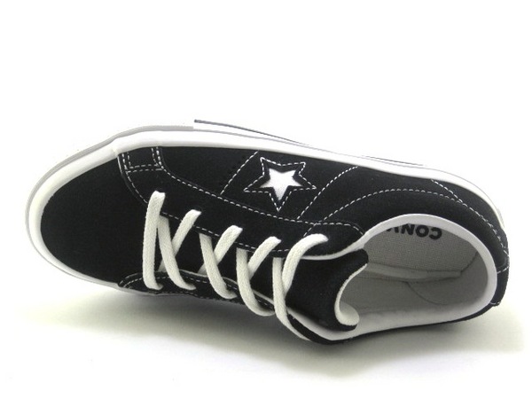 CONVERSE 361812C ONE STAR OX BLACK/WHITE KID