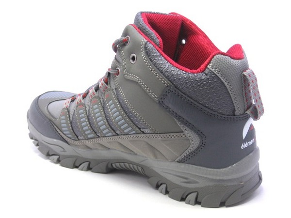 ELEMENTERRE GHANZI JUNIOR GREY RED WATERPROOF.