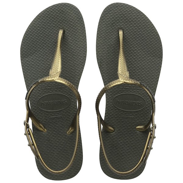 HAVAIANAS TWIST GREEN OLIVE