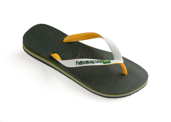 HAVAIANAS BRAZIL MIX OLIVE GREEN 4896