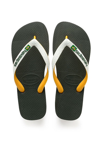 HAVAIANAS BRAZIL MIX OLIVE GREEN 4896