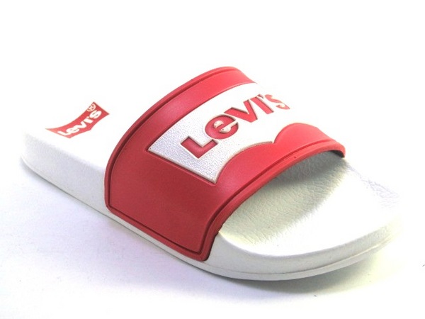 LEVI'S POOL K RED WHITE