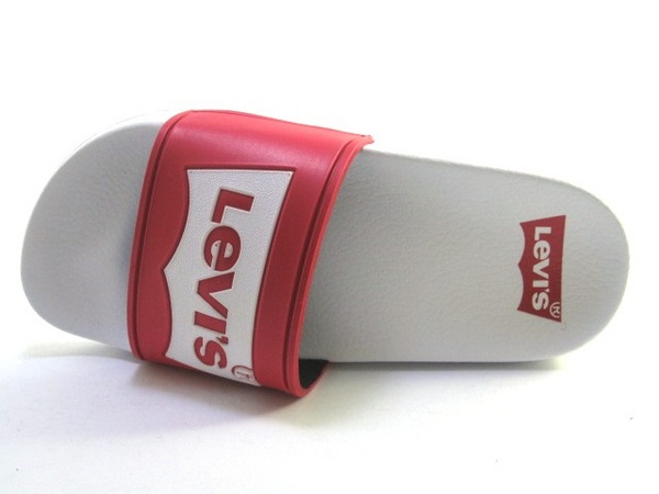 LEVI'S POOL K RED WHITE