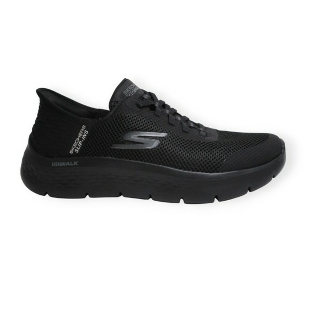 skechers 124836 bbk slip in go walk flex g. entry