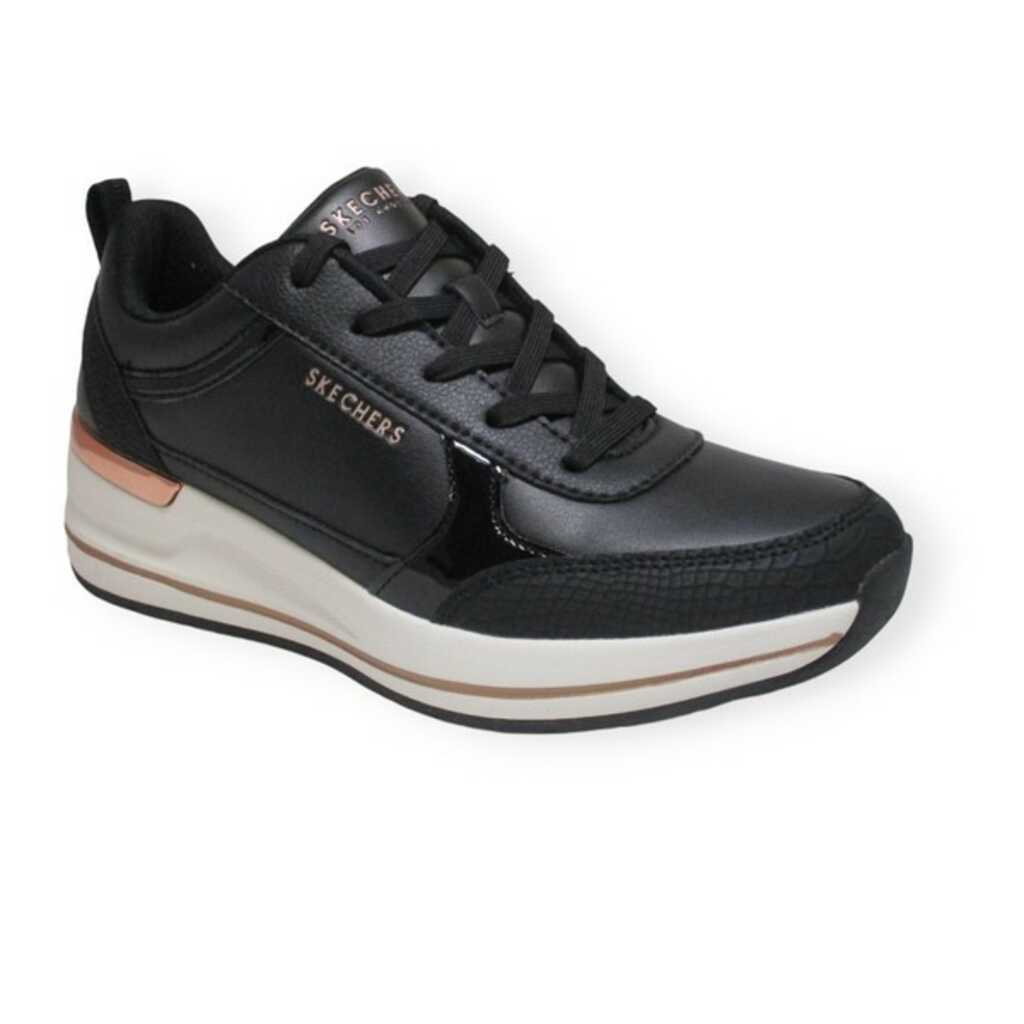 skechers 177345 blk billion 2 fine shine_1