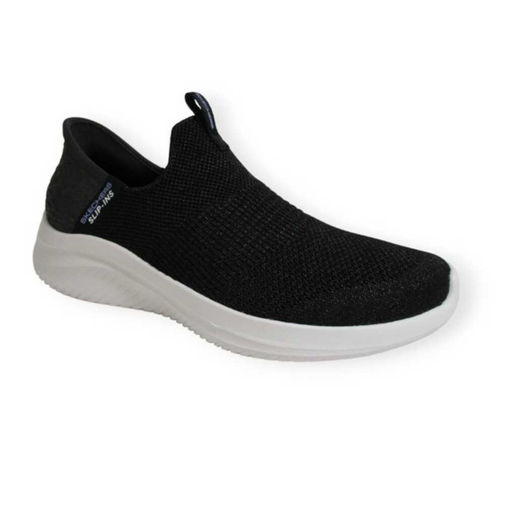 skechers 149709 blk slip in ultra flex smooth step_1