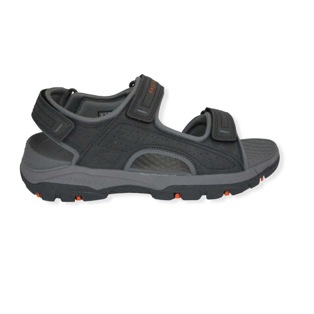 skechers 204105 blk relaxed fit tresmen garo