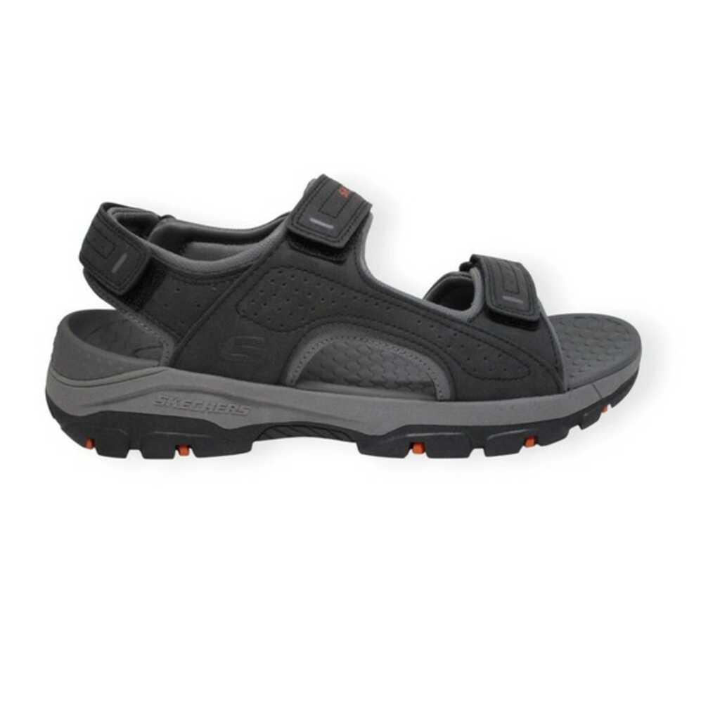 skechers 204105 blk relaxed fit tresmen garo