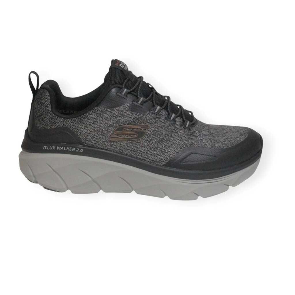 skechers 232719 bkcc d'lux walker 2.0 stadiway