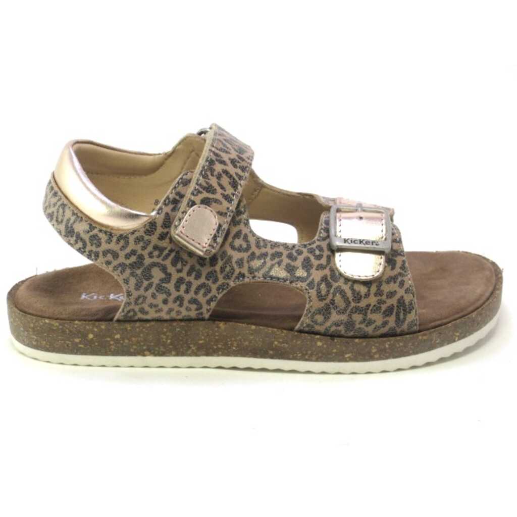 kickers funkyo beige leopard.