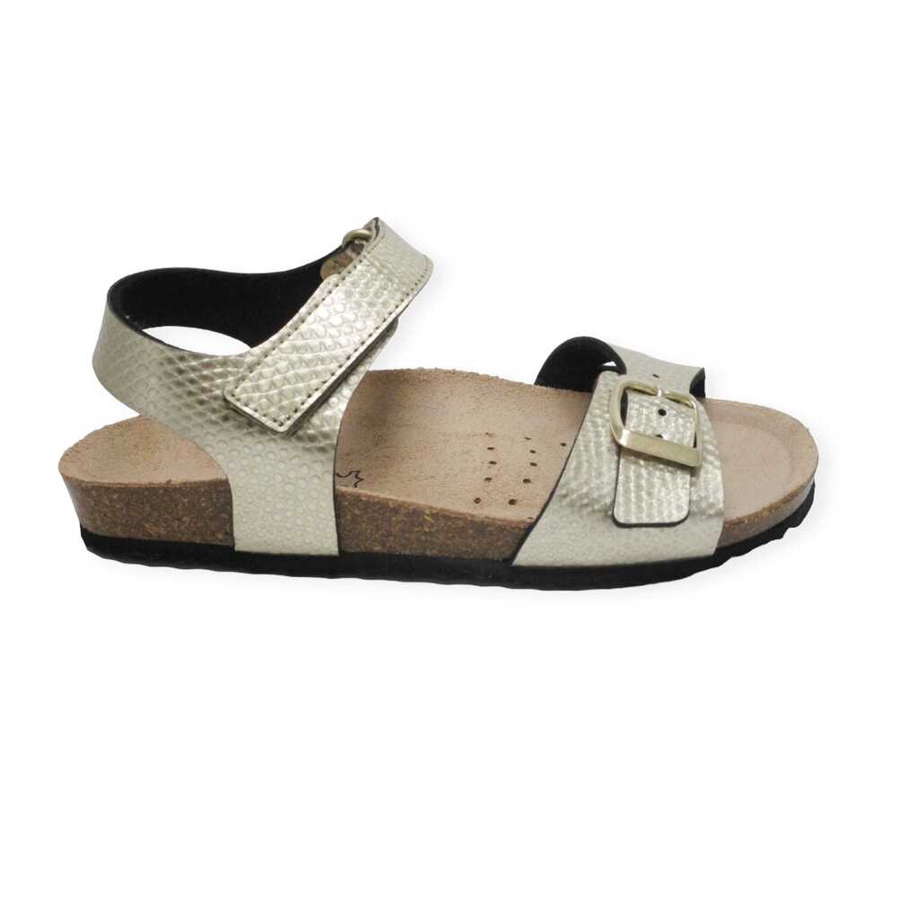 geox j028mc gold j.adriel sandal girl