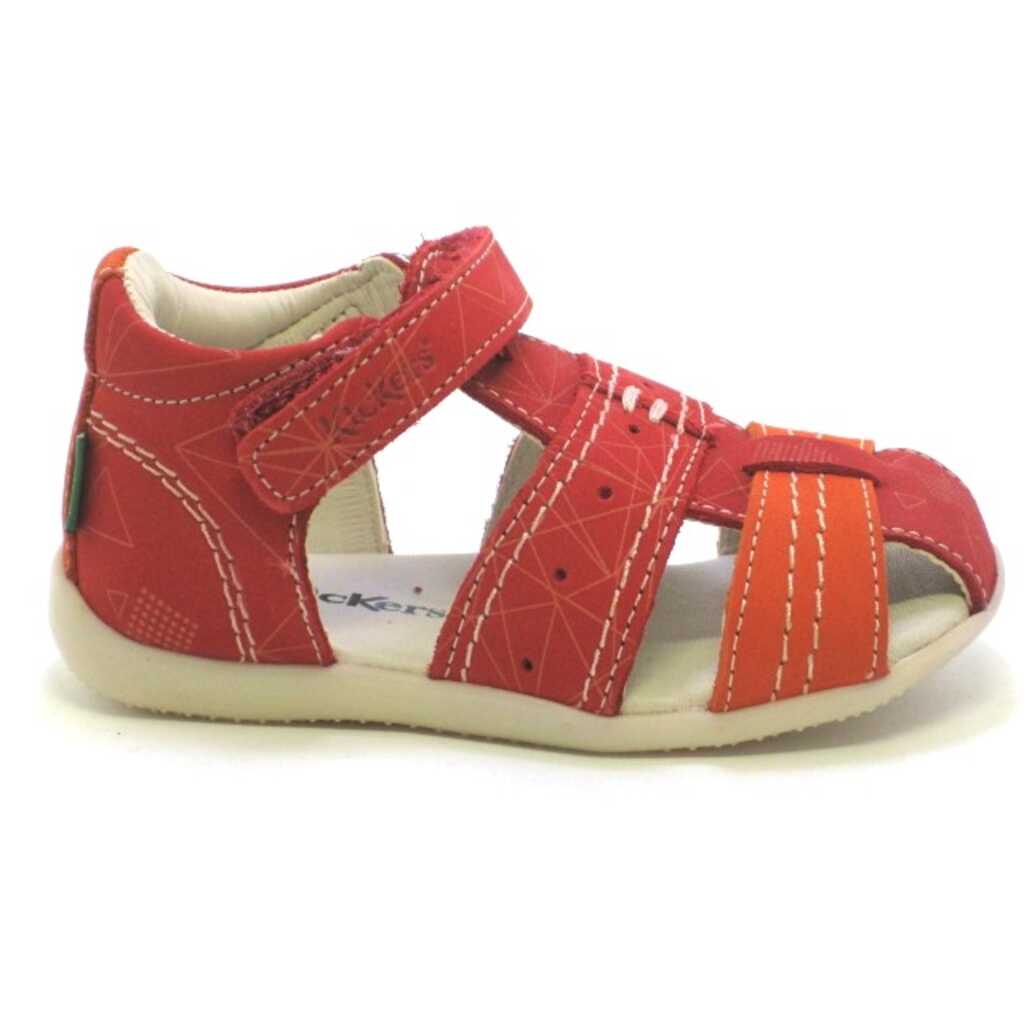 kickers bigbazar rouge orange 786421 10