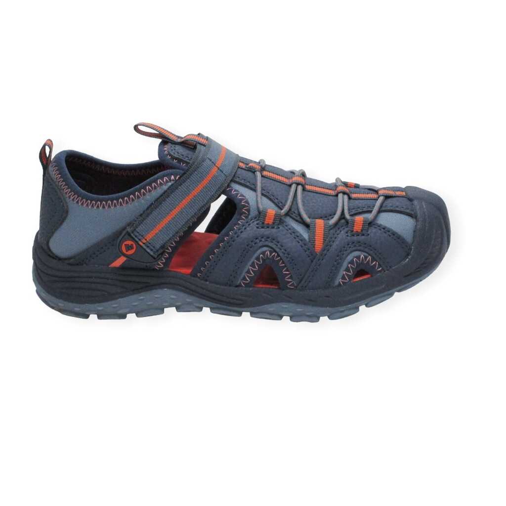 merrell hydro 2 navy/orange mk266972 waterproof.