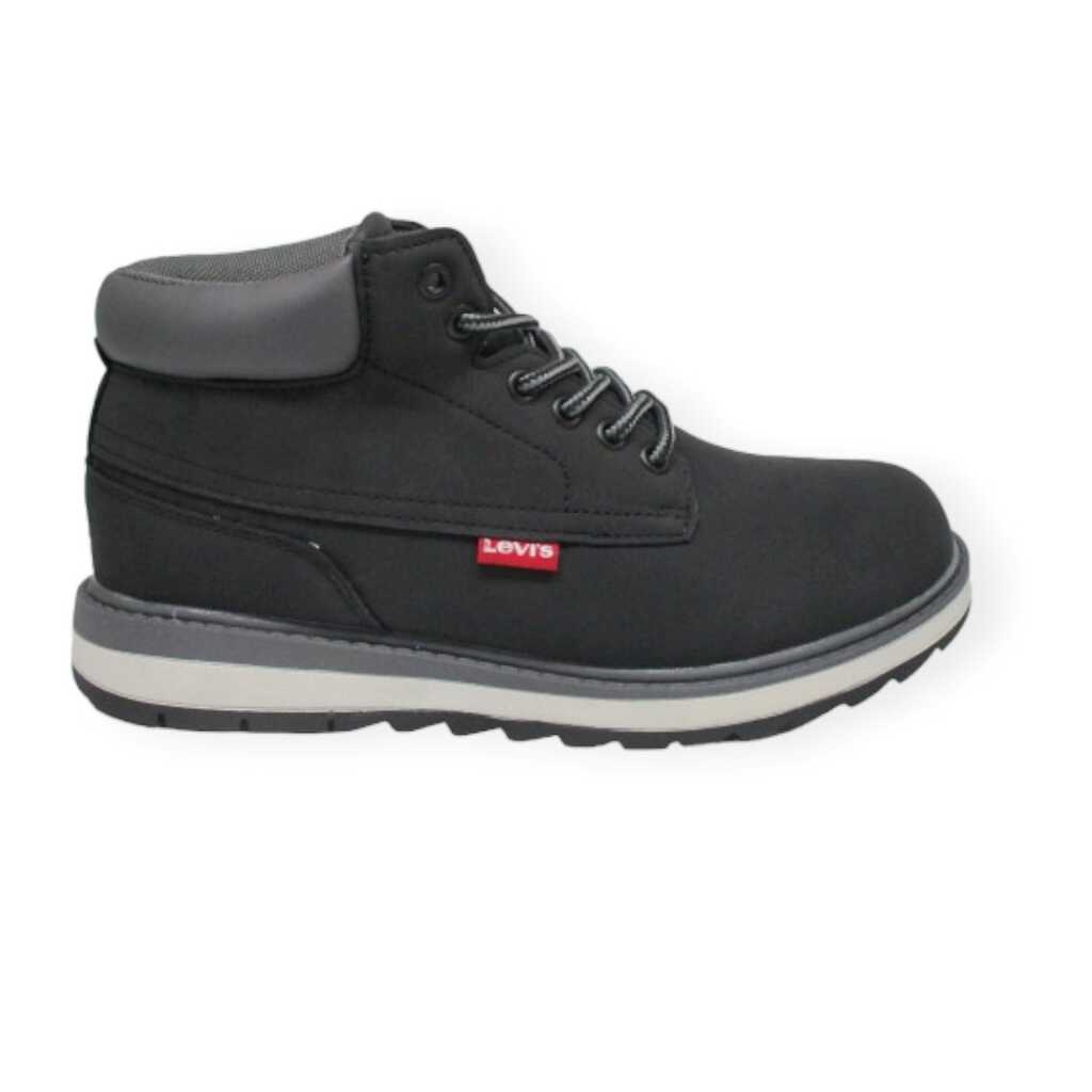 levi's path lace up black