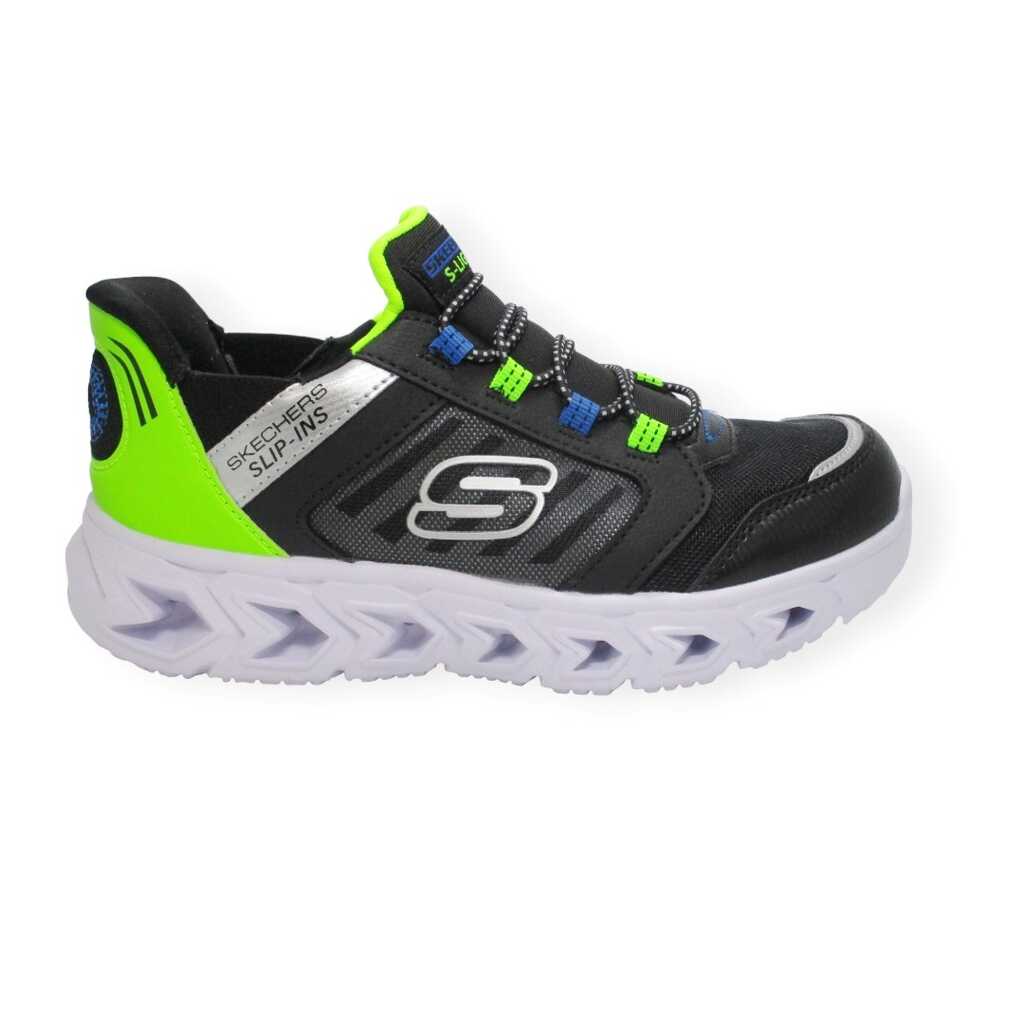 skechers 403843l bklm slip-ins hypno-flash