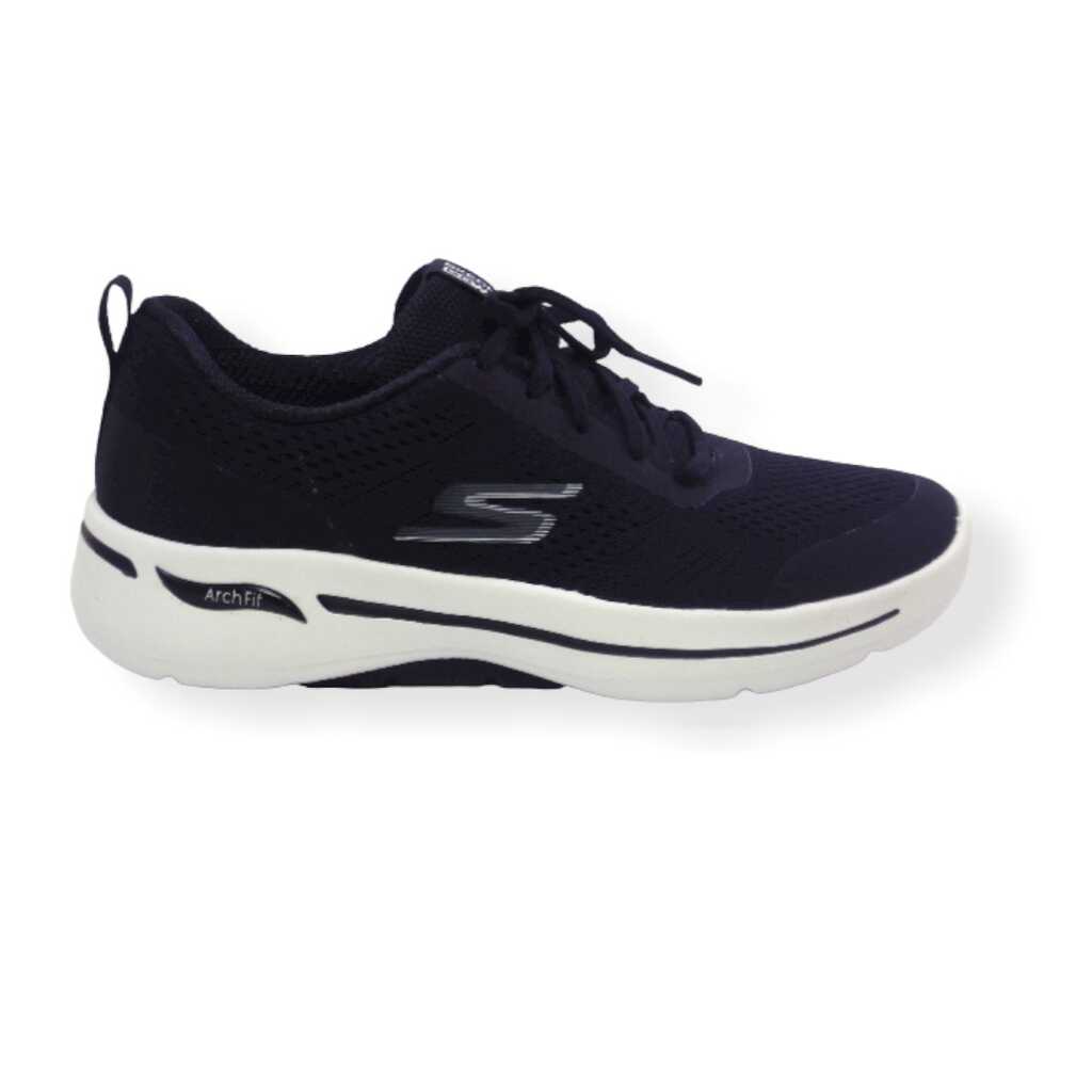 skechers 124404 bkw go walk arch fit motion breeze