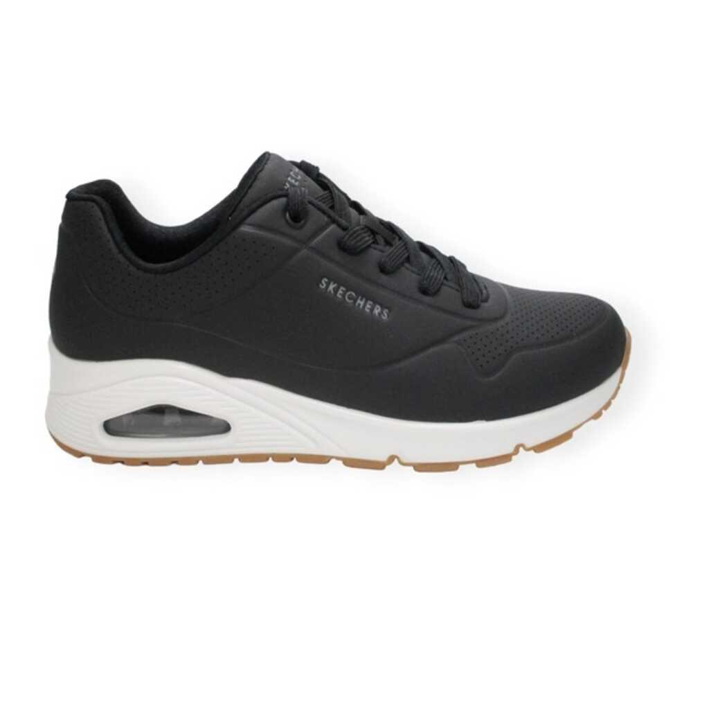skechers 73690 blk uno stand on air.