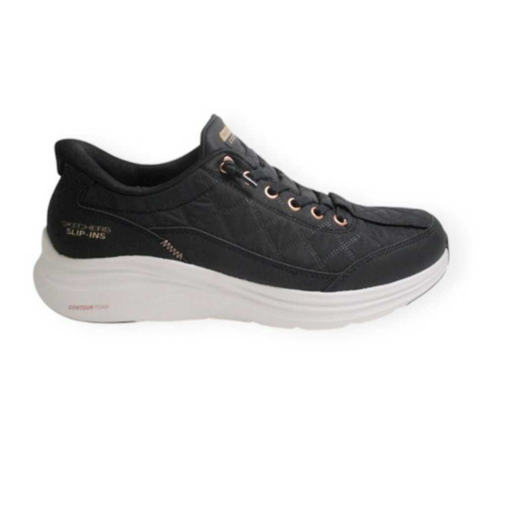 skechers 150413 bkrg contour foam gold hour