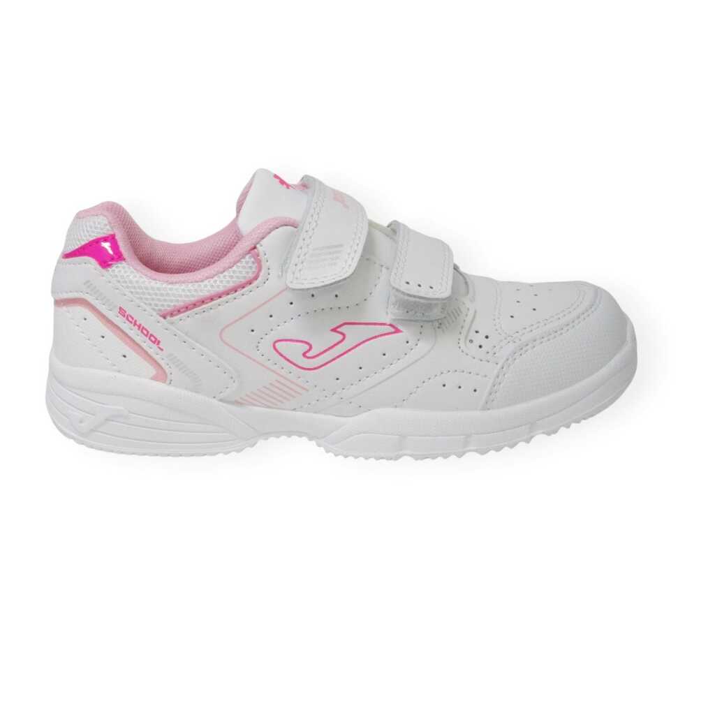 joma school 2410 white pink