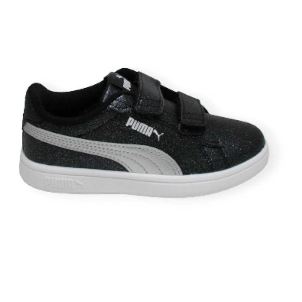 puma smash 3.0 glitz glam black