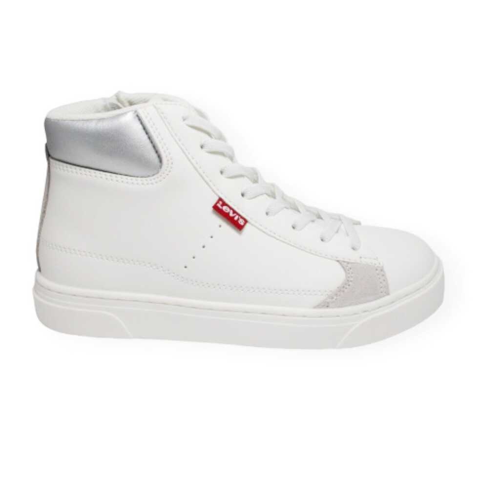 levi's bryson mid j white silver