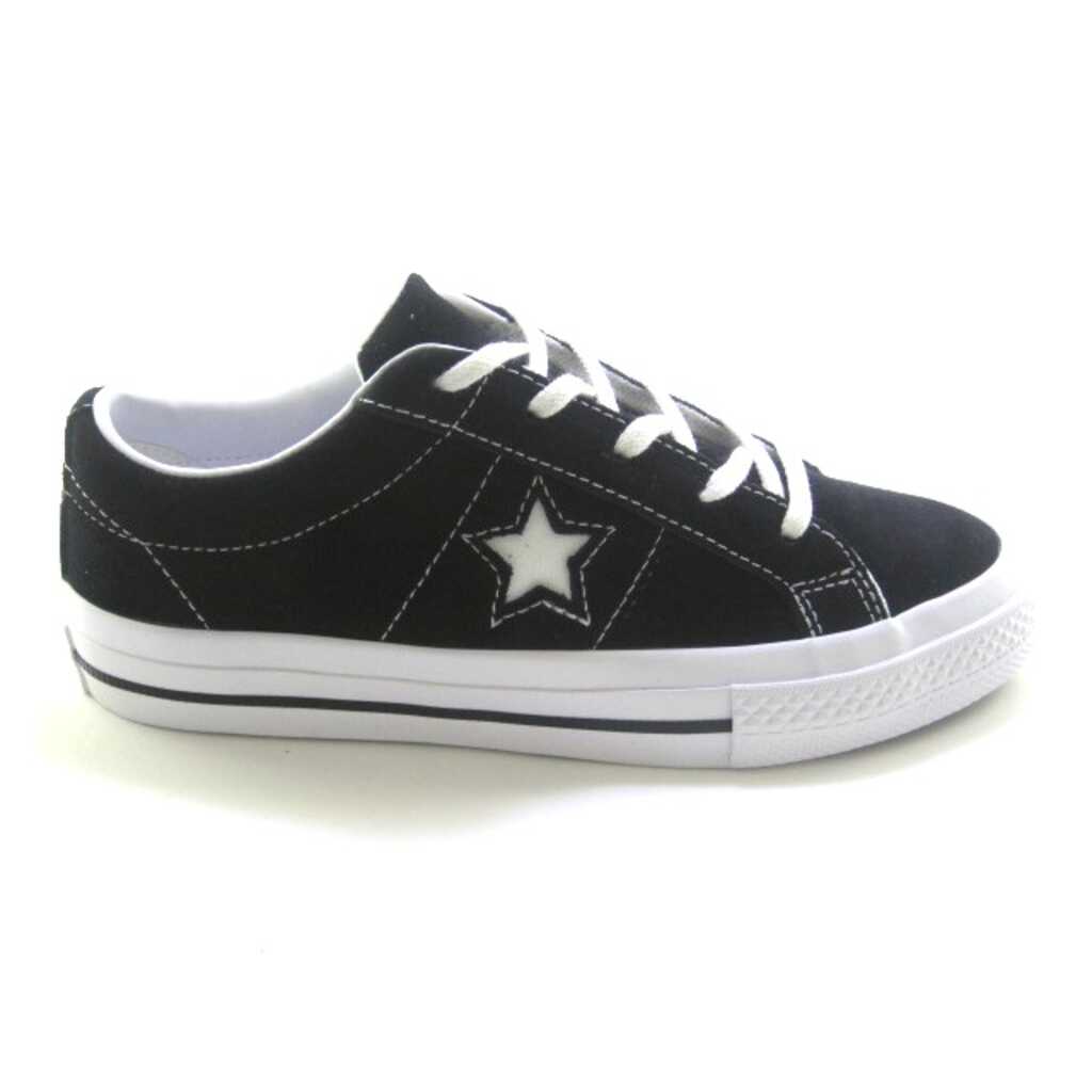converse 361812c one star ox black/white kid