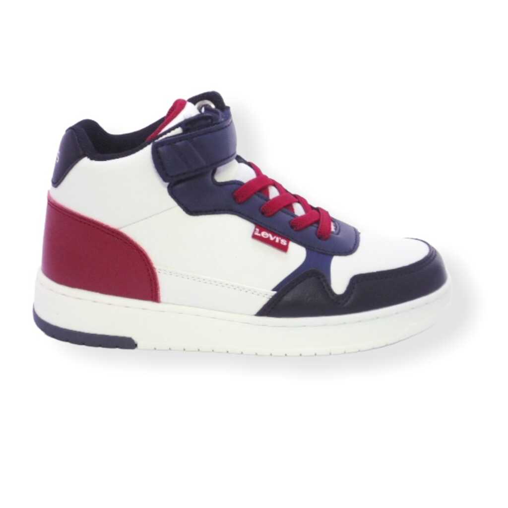 levi's shot mid jr white