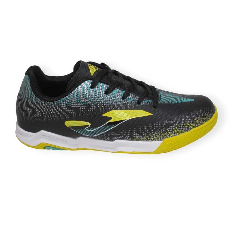 joma evolution jr 2401 black futsal indoor