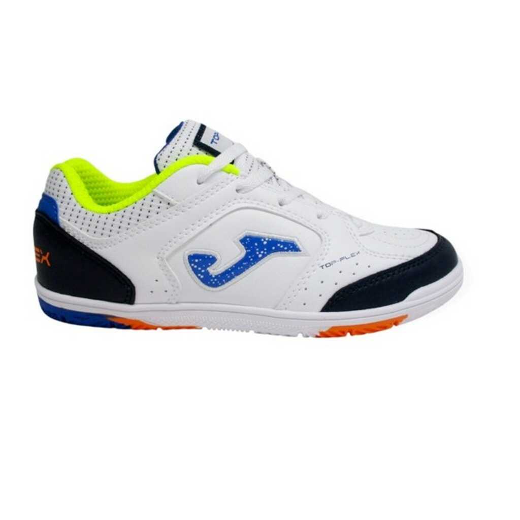 joma top flex jr 2502 blanco futsal indoor